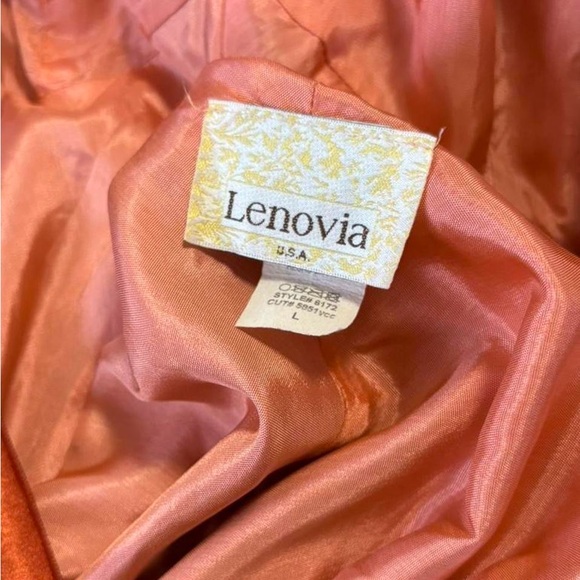 Elegant Burnt Orange Maxi Dress - Picture 6 of 8